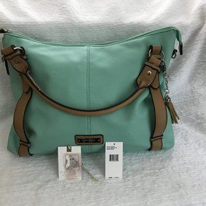 Jessica Simpson Miriam Mint Green Shoulder Crossbody Bag Retail $108